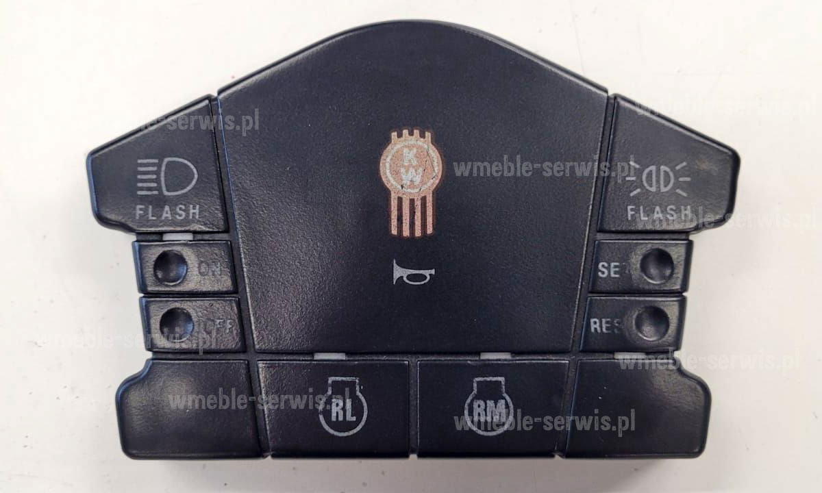Renowacja panelu przycisków kierownicy Kenworth W900