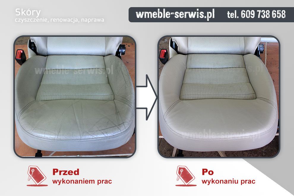Naprawa fotel od samochodu BMW