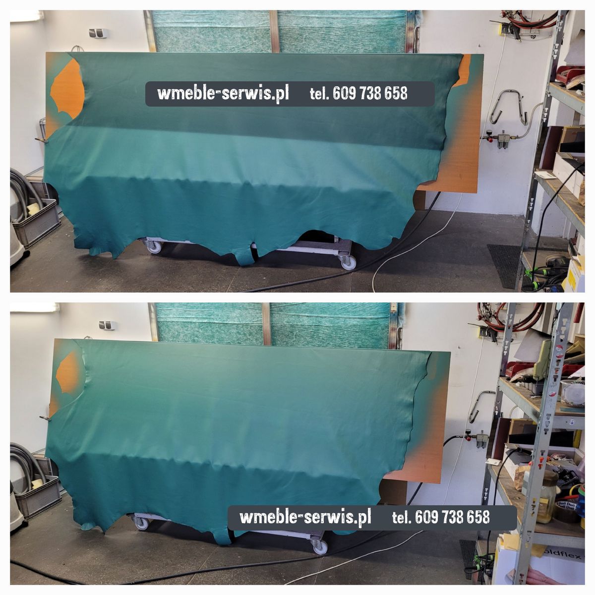 Farbowanie skóry naturalnej