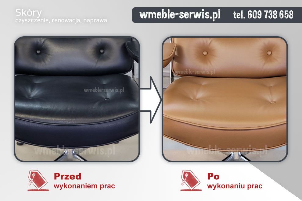 Farbowanie skóry naturalnej