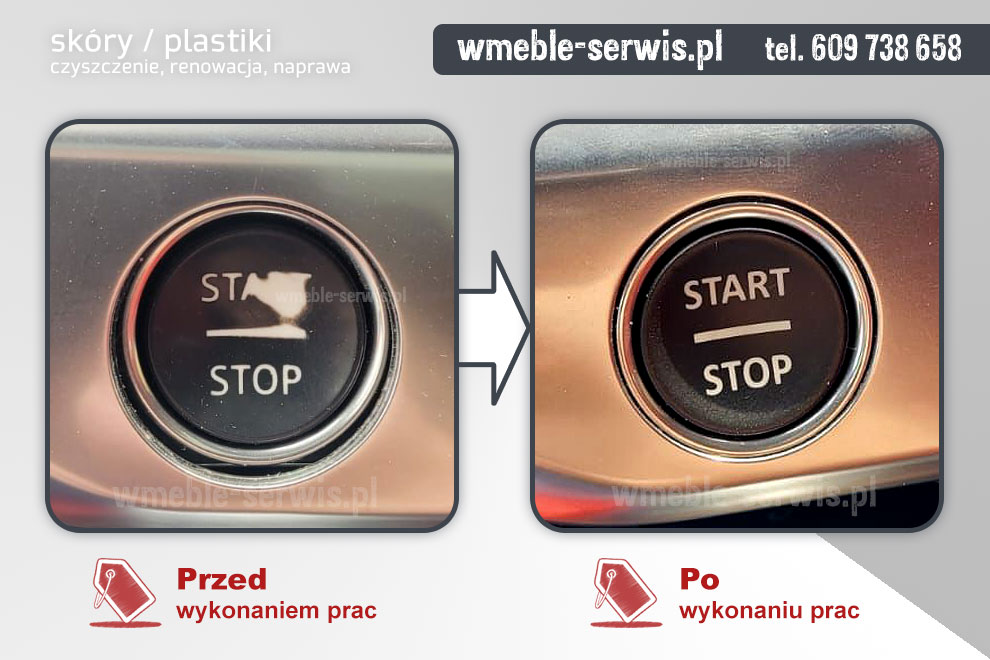 Renowacja przycisku START STOP