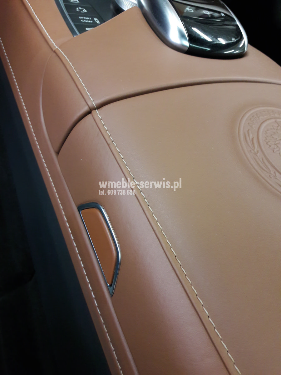 Naprawa drobnych uszkodzeń skóry MERCEDES S63 AMG
