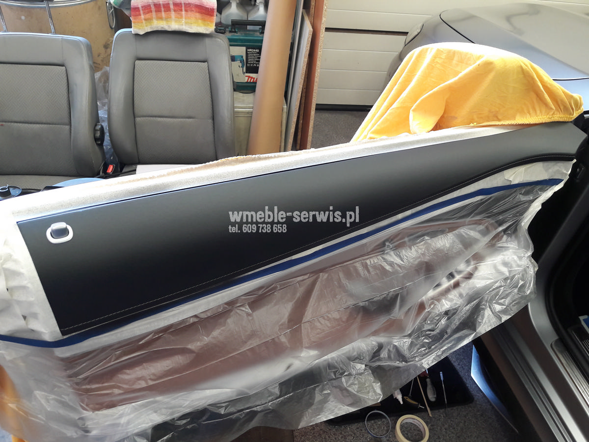 Naprawa drobnych uszkodzeń skóry MERCEDES S63 AMG