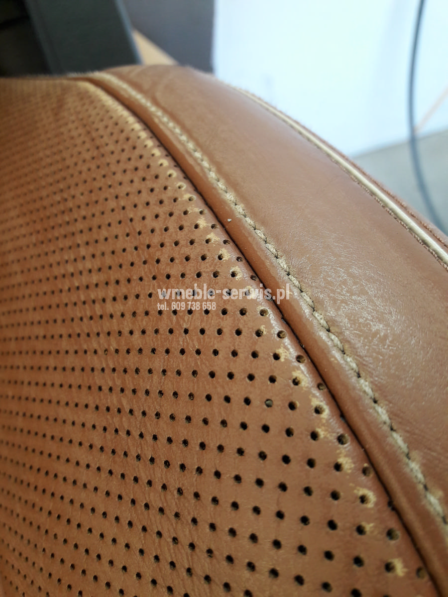 Naprawa drobnych uszkodzeń skóry MERCEDES S63 AMG