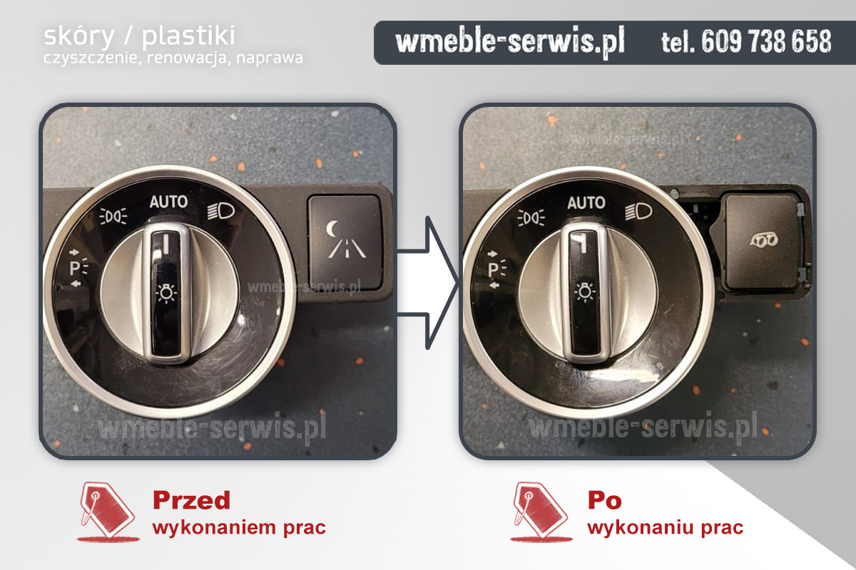 Personalizacja - zmiana ikony przycisku Mercedes GLE Coupe 550