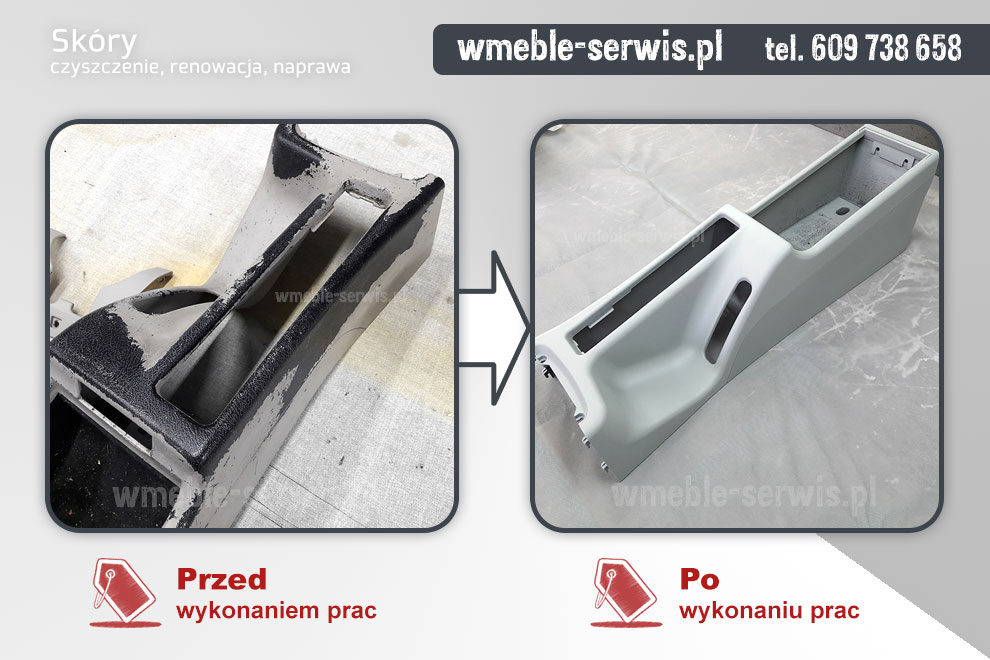 Naprawa, renowacja konsoli środkowej Mercedesa CLK