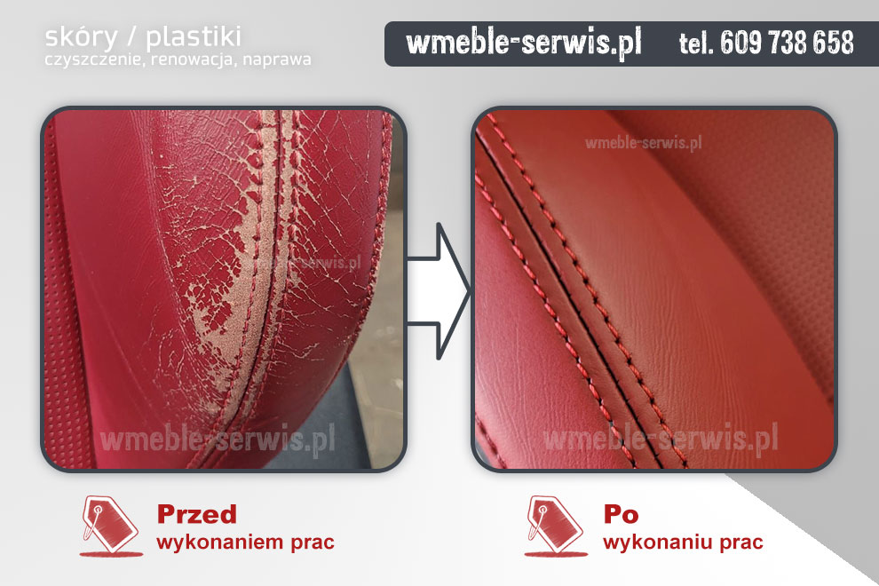 Renowacja skórzanego fotela Jaguar I-PACE EV400