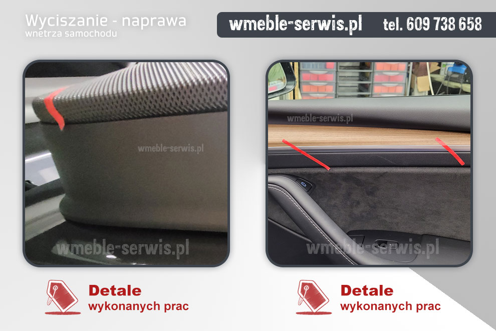 Wyciszanie wnętrza samochodu elektrycznego