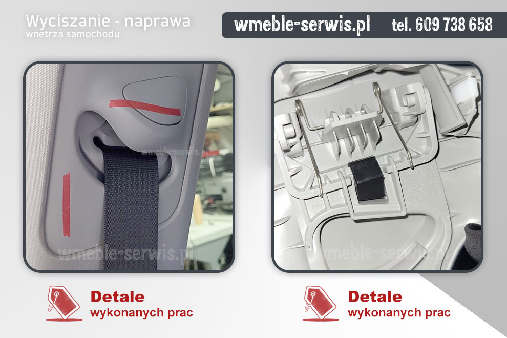 Wyciszenie wnętrza Tesli