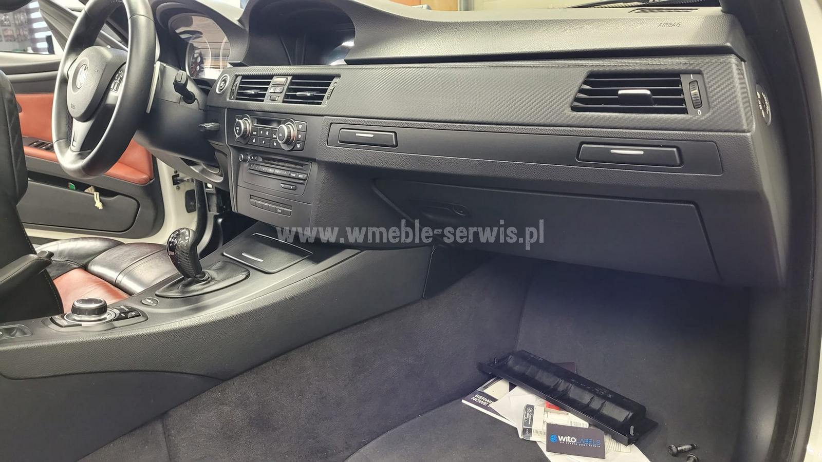 Wymiana tapicerki skórzanej w BMW M3