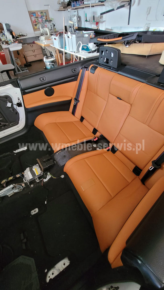 Wymiana tapicerki skórzanej w BMW M3