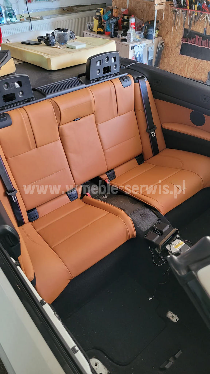 Wymiana tapicerki skórzanej w BMW M3