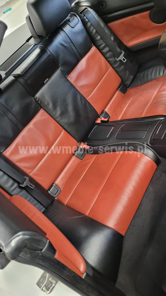 Wymiana tapicerki skórzanej w BMW M3