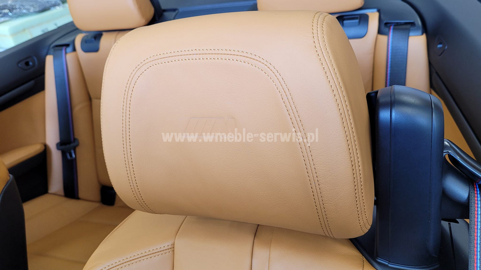 Wymiana tapicerki skórzanej w BMW M3