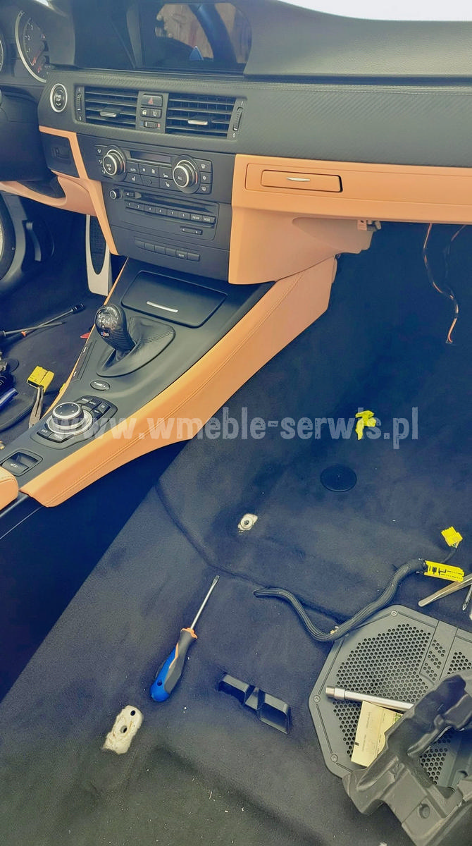 Wymiana tapicerki skórzanej w BMW M3