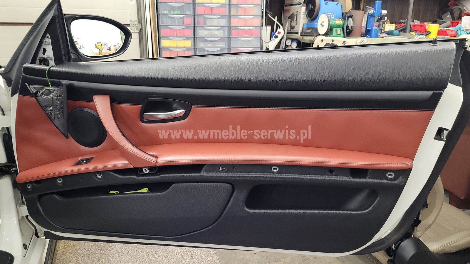 Wymiana tapicerki skórzanej w BMW M3