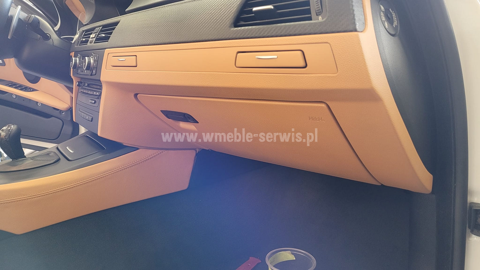 Wymiana tapicerki skórzanej w BMW M3
