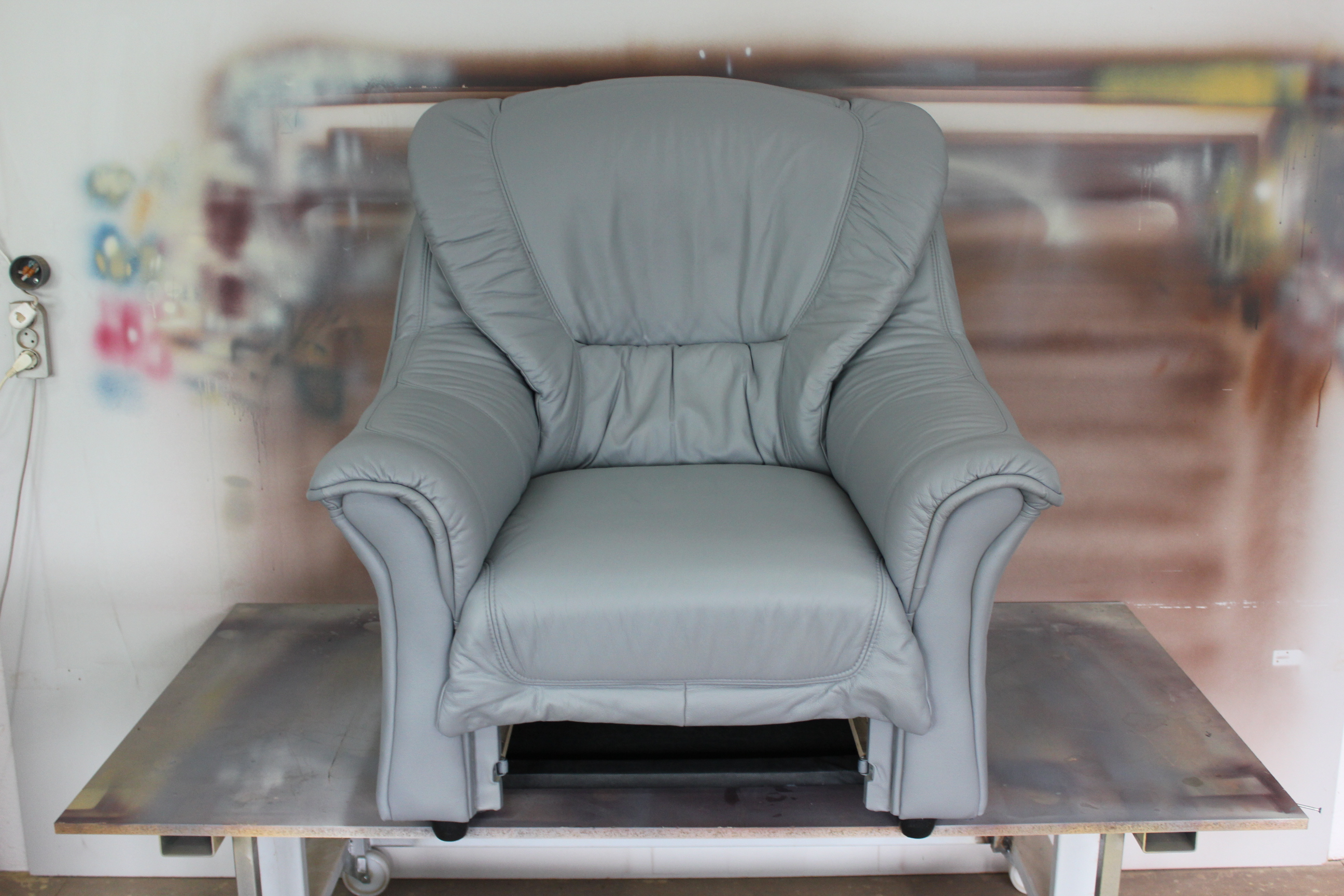 Zmiana koloru skóry fotela Poznań