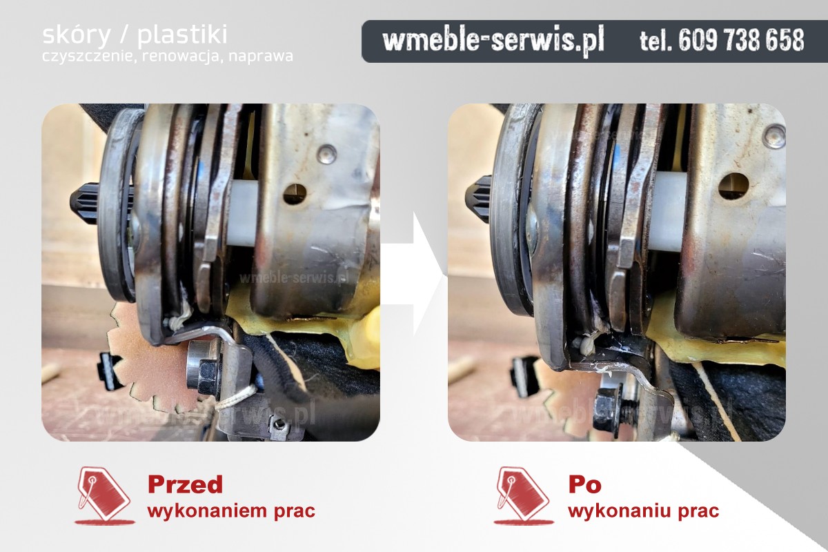 Dodge - uszkodzony mechanizm oparcia fotela